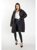 faina Damen Kurzmantel in Schwarz