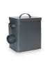 relaxdays Metallbox in Anthrazit - 6,5 Liter