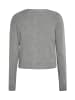 NAEMI Damen Cardigan in Grau Melange