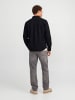 Jack & Jones Overshirt in Dark Grey Melange