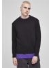 Urban Classics Crew Neck Jumper in black