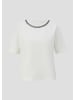 s.Oliver BLACK LABEL T-Shirt kurzarm in Creme