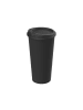 elasto Kaffeebecher "ToGo" in schwarz - 400 ml