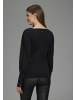 Laura Scott V-Ausschnitt-Pullover in schwarz
