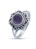 mantraroma 925er Silber - Ringe mit Amethyst