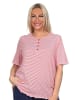 NORMANN Schlafanzug kurzarm Oberteil Pyjama Shirt Top in pink