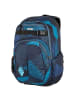 Nitro Chase - Laptoprucksack 17" 51 cm in fragments blue