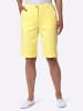 Sieh an! Jeans-Bermudas in zitrone