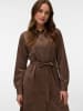 Vero Moda Hemdblusenkleid in Fossil