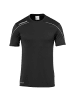 uhlsport  Trainings-T-Shirt STREAM 22 in schwarz/weiß