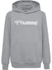 Hummel Verstellbare Taille Kapuzenpullover Hmlgo Kinder in GREY MELANGE