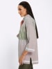Heine Pullover in hellgrau-eucalyptus-gemustert