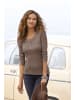 Vivance Langarmshirt in taupe