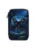 Depesche 2-Fach Federtasche Schlange Adventure World 5,5 x 12 x 19 cm blau-grün in blau-grün
