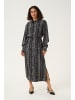 Kaffe Kleid KAalice Baggy fit in Black/White/Elephant Graphic