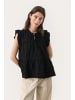 PART TWO Bluse ärmellos GimalinePW Gerade Passform in Black