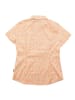 Jack Wolfskin Bluse Sonora Millefleur Shirt Damen kurzarm Bluse Outdoor in Orange