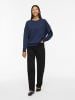 Vila Langärmeliges Sweatshirt in Navy Blazer1