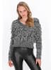 myMo ROCKS Women Sweater in black grey