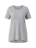 MIAMODA Shirt in grau melange