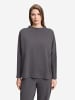 Hanro Sweatshirt Easy Wear in dark sesame