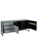 home24 Sideboard Koono 180 cm in Blaugrau