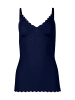 Skiny Top in dunkelblau