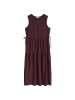 Marc O'Polo DENIM Crinkle-Stufenkleid regular in Burnt Aubergine