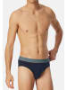Schiesser Rio Slip / Unterhose 95/5 Cotton in Dunkelblau