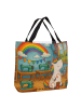 Mr. & Mrs. Panda Tote Bag Einhorn Näherin Design ohne Spruch in Weiß