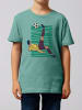 wat? Apparel T-Shirt Fußball in Teal Monstera