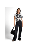 Tom Tailor T-Shirt in big navy ginkgo