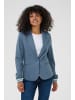 Kaffe Blazer Kinnie Regular fit in Bering Sea/Chalk Stripe