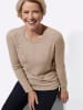 WITT WEIDEN Langarm-Pullover in beige-meliert