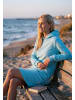 Salzhaut Knielanges Kleid (Midi) AFFLUERN Aqua