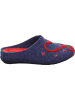Neles Pantoffel in blau