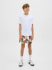 JACK & JONES Junior Badeshorts JPSTMAUI JJSWIM OCEAN DAYS AKM JNR in cloud dancer