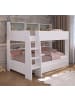 Parisot Etagenbett weiß, Kinder Hochbett 90 x 200 cm