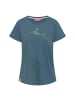 Derbe T-Shirt Segelboot in orion blue