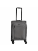 D&N Travel Line 9704 - 4-Rollen-Kabinentrolley S 55 cm (grey) in grau
