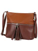 Florence Florence Umhängetasche Leder hellbraun, braun ca. 30cm