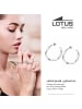 LOTUS silver Ohrringe Silber 925 Sterling Silber Kreis Creolen