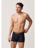 SNOCKS Boxershorts aus Bio-Baumwolle 3 Stück in Schwarz