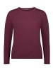 Betty Barclay Basic-Strickpullover mit Rundhalsausschnitt in Dark Aubergine