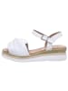 Artiker Keilsandalette in weiß
