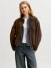 JJXX Jacke aus Wildleder in Demitasse