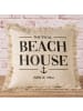 AltoBelli Kissen BEACH HOUSE Beige mit Füllung 45x45 cm