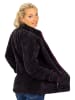Reichstadt Damen Regular Fit Fleecejacke Kuschelig in Black