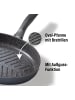 Stoneline Fisch- und Schnitzelpfanne Oval 35x24 cm | mit Deckel in Anthrazit