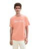 Tom Tailor Print T-Shirt für Herren in rose
